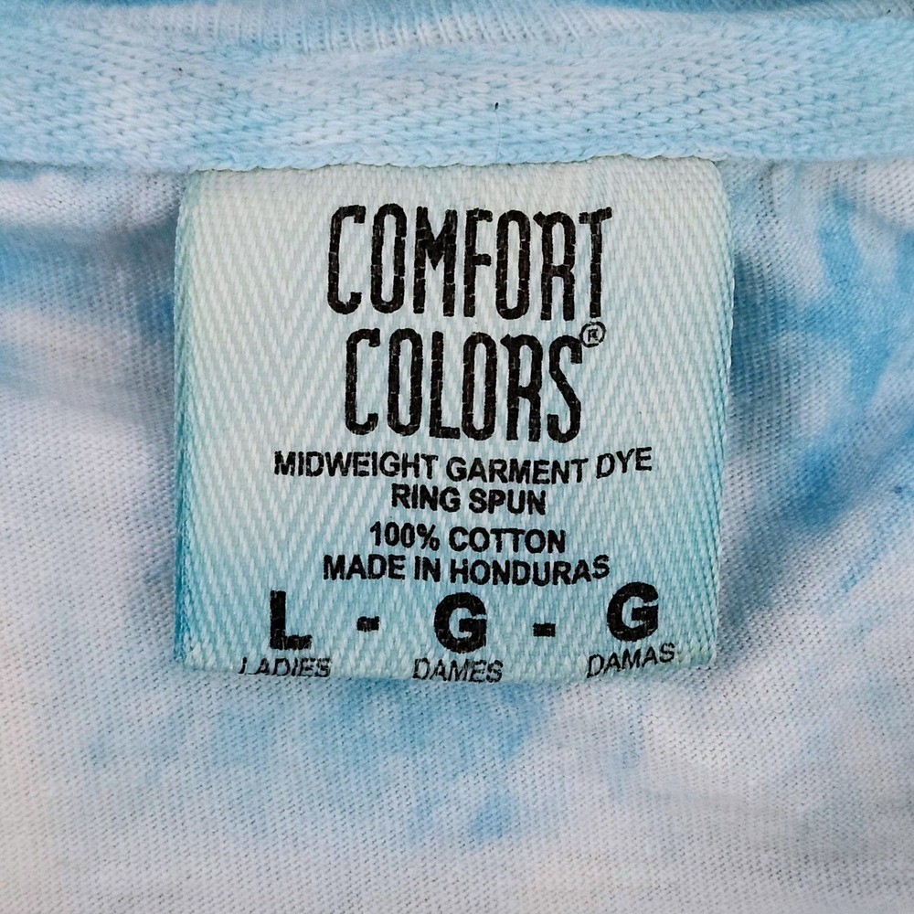 Comfort Colors Pigeon Forge Tennessee Tie Dye Graphic T-Shirt Womens Large Elk - Picture 6 of 6